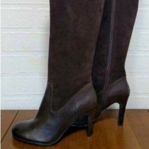 Ralph Lauren LAUREN Bryce Brown Suede Knee Boots